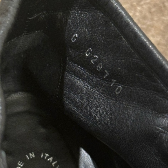 Chanel Interlocking CC Logo Leather Lace-Up Boots size 36.5 Great condition - Picture 13 of 15